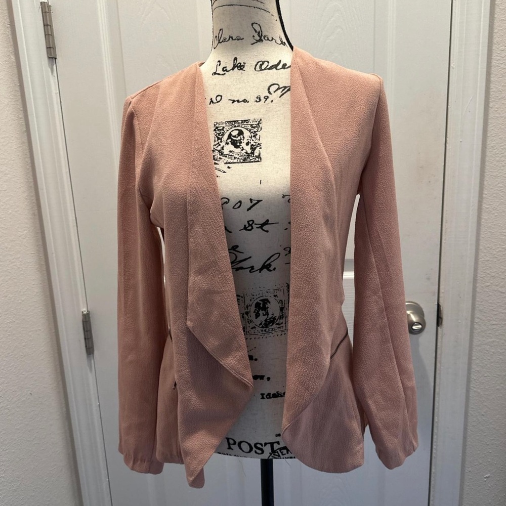 Elodie Women's Blush Pink Cardigan Top